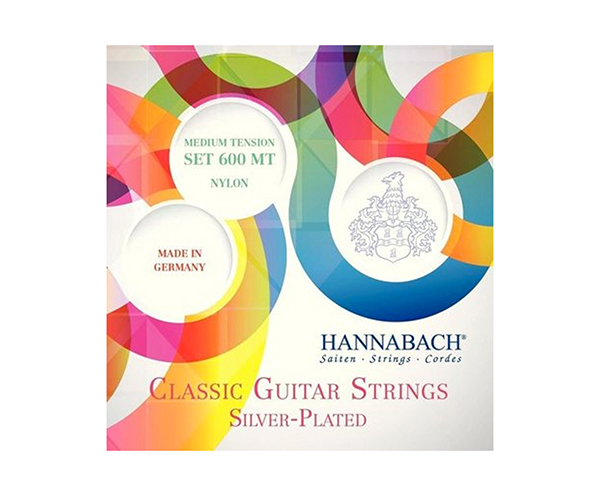 Hannabach Classical Guitar Strings 600MT (Medium Tension) 97782