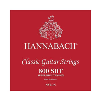 Hannabach Classical Guitar Strings 800SHT (Super High Tension) 97802