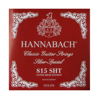 Hannabach Classical Guitar Strings 815SHT (Super High Tension) 97812