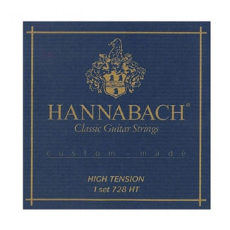 Hannabach Classical Guitar Strings 728HT Custom Made (High Tension) 97830