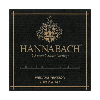 Hannabach Classical Guitar Strings 728MT Custom Made (Medium Tension) 97835