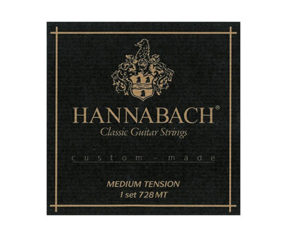 Hannabach Classical Guitar Strings 728MT Custom Made (Medium Tension) 97835