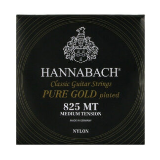 Hannabach Classical Guitar Strings 825MT Pure Gold (Medium Tension) 97845