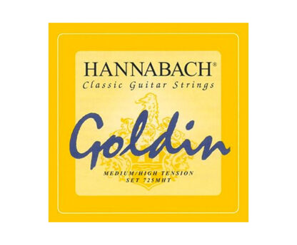 Hannabach Classical Guitar Strings 725MHT Goldin (Medium High Tension) 97850