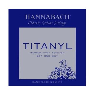 Hannabach Classical Guitar Strings 950MHT Titanyl (Medium High Tension) 97870