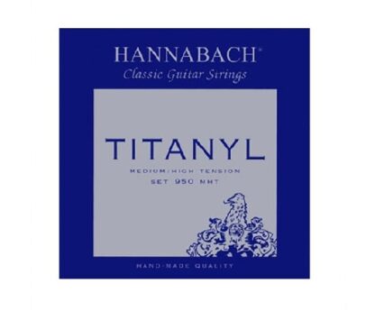 Hannabach Classical Guitar Strings 950MHT Titanyl (Medium High Tension) 97870