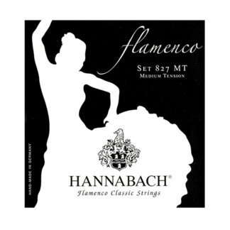 Hannabach Classical Guitar Strings 827MT Flamenco (Medium Tension) 97895