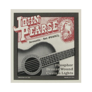 John Pearse Phosphor Bronze Acoustic Guitar Strings (12-55 Gauge) 55665