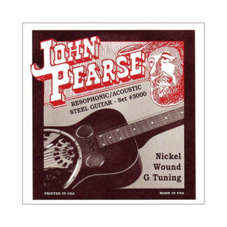 John Pearse Nickel Resophonic/Acoustic Steel Guitar Strings (G Tuning) 55690