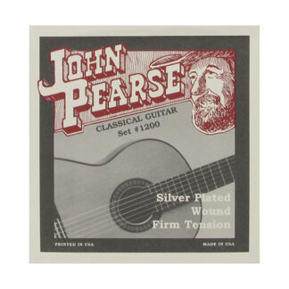 John Pearse Silver 1200 Classical Guitar Strings (Firm Tension) 55710