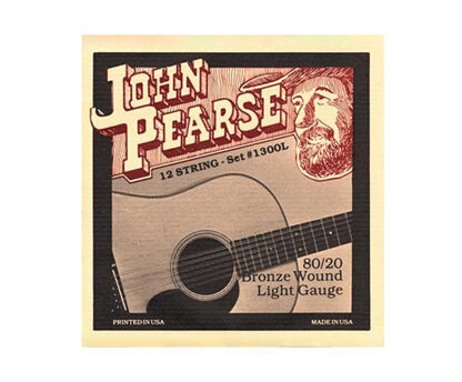 John Pearse 80/20 Bronze Acoustic Guitar 12 Strings (10-47 Gauge) 58050