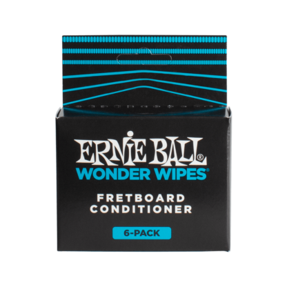 Ernie Ball Wonder Wipes Fretboard Conditioner (6-Piece) P04276