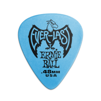 Ernie Ball 0.48 mm Everlast Picks 12 Pack, Blue P09181