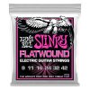 Ernie Ball 2593 Super Slinky Flatwound Electric Guitar Strings (9-42 Gauge)