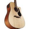 Alvarez Artist AD30CE Dreadnought Acoustic/Electric Guitar with SKB Hardcase - Image 4