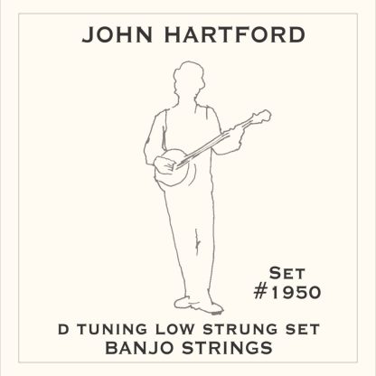 John Pearse John Hartford 1950D (Low D) Nickel Banjo Strings (12-24 Gauge)