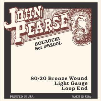 John Pearse 5200L Irish Bouzouki 80/20 Bronze Strings (11-40 Gauge)