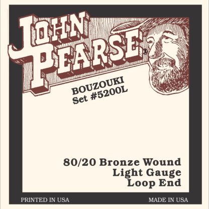 John Pearse 5200L Irish Bouzouki 80/20 Bronze Strings (11-40 Gauge)