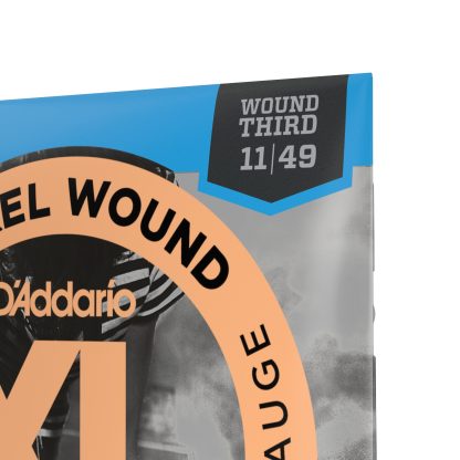 D'Addario EXL115W Medium/Blues-Jazz Rock (3rd W) Nickel Wound Electric Guitar Strings (11-49 Gauge) - Image 4