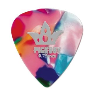 Pickboy Pick – Celluloid Multi-Colour 0.75mm